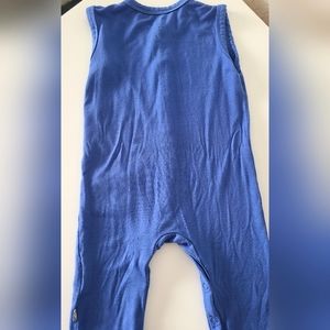 Kyte baby INDIGO sleeveless romper 3-6m